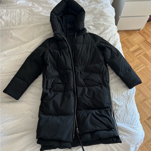 Allsaints Puffer jacket-size XS - Picture 7 of 9